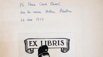 S14 Ep10: Appraisal: 1929 W. Faulkner Inscribed "Sartoris" F