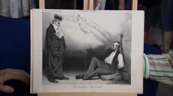 S19 Ep32: Appraisal: 1834 Daumier Lithograph Print