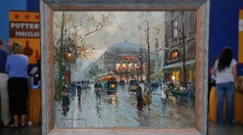S13 Ep15: Appraisal: 1959 Édouard Cortès Oil Painting