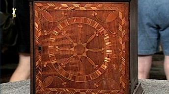 Appraisal: Chester County, Pennsylvania Spice Cabinet, ca. 1
