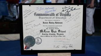 S12 Ep19: Appraisal: Autographed Diploma with Presidential S