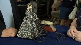 S21 Ep8: Appraisal: Brown Doll & Carriage, ca. 1970