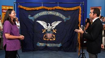 S14 Ep13: Appraisal: 1917 First Women Yeomans Battalion Flag