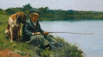 Appraisal: Late 19th-Century Gilbert Gaul Painting image