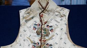 Appraisal: 18th-Century Man's Embroidered Vest image