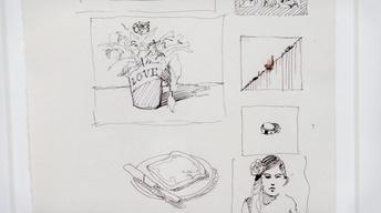 Appraisal: 1990 Wayne Thiebaud Pen & Ink Drawing image