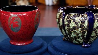 Appraisal: Rookwood & French Pottery Jardinières image