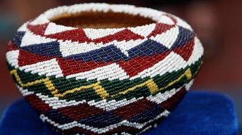 Appraisal: Paiute Beaded Baskets, ca. 1920 image