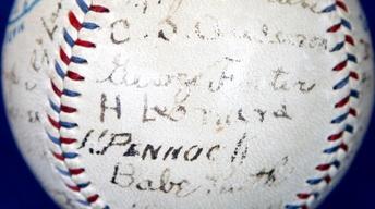 Appraisal: 1915 Boston Red Sox Team-Signed Baseball image