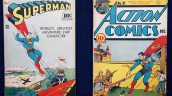 Appraisal: "Superman 7" & "Action 31" Comic Books image