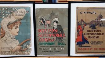 Appraisal: Boston Automobile Posters, ca. 1905 image