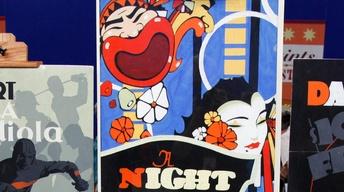 Appraisal: American Art Deco Poster & Maquettes, ca. 1920 image