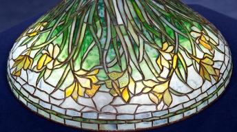 Appraisal: Tiffany Studios Daffodil Lamp Shade, ca. 1905 image