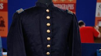 Appraisal: Civil War Uniform Group, Mat Coat and Pants, ca. image