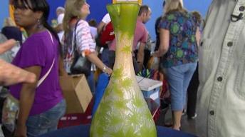 Appraisal: 20th C. Galle Cameo Glass Vase image