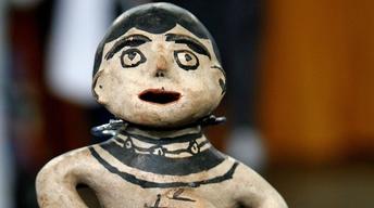 Appraisal: Cochiti Pueblo Figure, ca. 1895 image