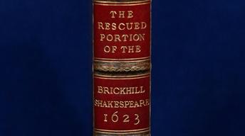 S15 Ep8: Appraisal: 1623 Shakespeare Partial First Folio