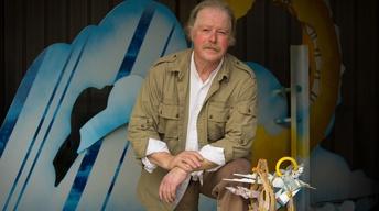 Albert Paley paints "The Promise"