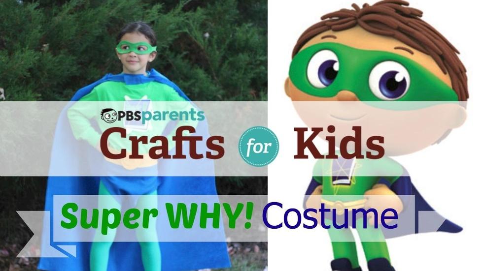No-Sew Super Why Costume image