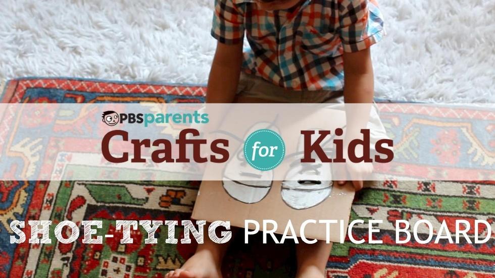 DIY Shoe-Tying Board image