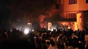 New Protests Erupt in Tahrir Sq image
