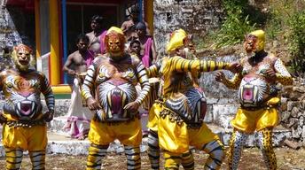 Tiger Dance Painting
