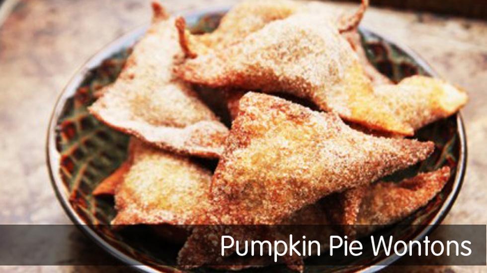 Pumpkin Pie Wontons image