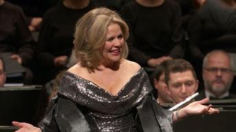 Renee Fleming performs Johann Strauss' "Frag micht oft" image