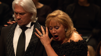 Olga Borodina & Dmitri Hvorostovsky sing "The Tsar's Bride" image