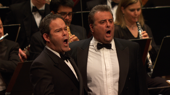 Gerald Finley & Marcello Giordani perform "Pearl Fishers" image