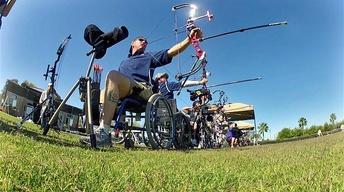 S1: Jeff Fabry: "like a robot shooting the bow"
