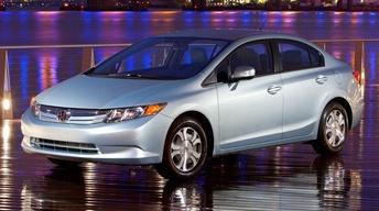 2012 Honda Civic Hybrid & 2012 Jeep Wrangler image