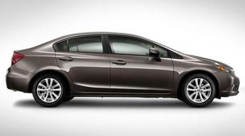 2012 Honda Civic & 2011 Infiniti QX 56 image