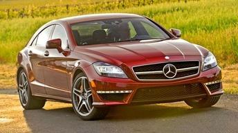 2012 Mercedes-Benz CLS63 AMG & 2012 Hyundai Accent image