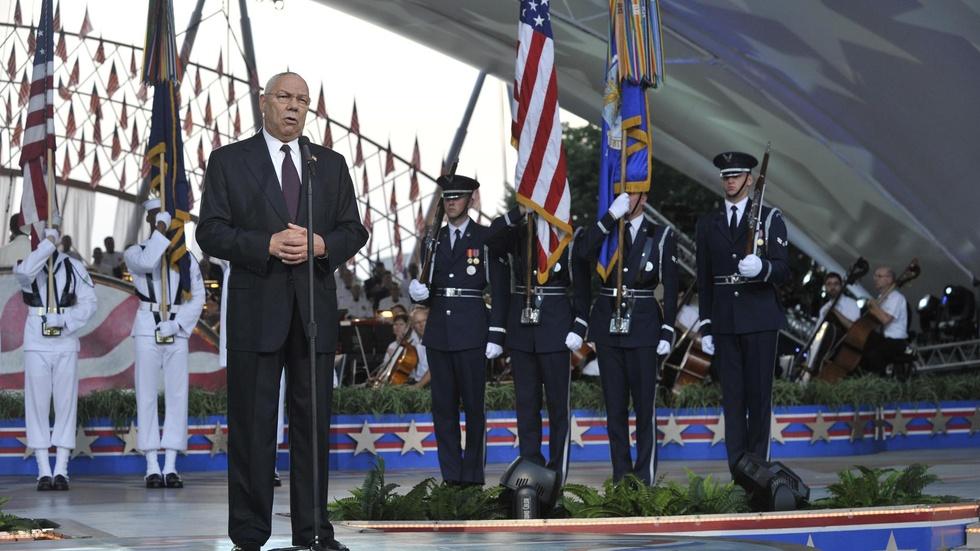 S2011: Colin Powell Thanks Troops image