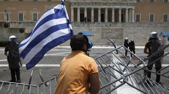 Greece's debt, redistricting, New York Times image