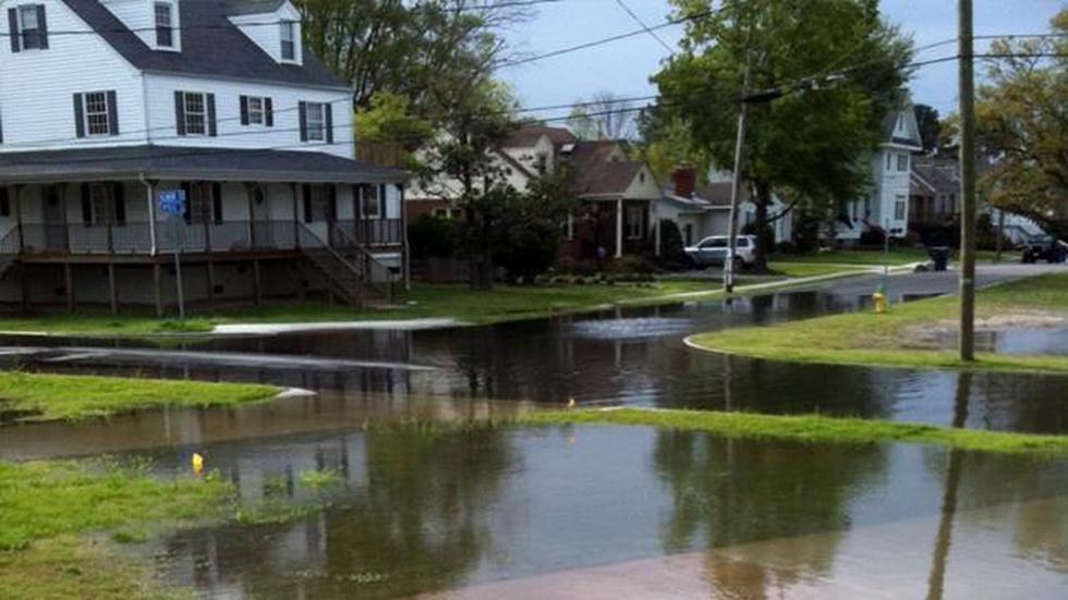 Sea-level rise in Norfolk image
