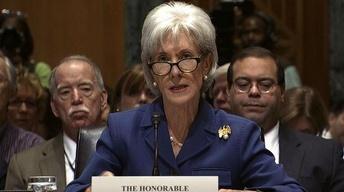 Kathleen Sebelius: Delay of health care law 'not an option' image