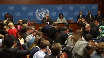 Syrian peace talks back on despite tense day in Geneva image