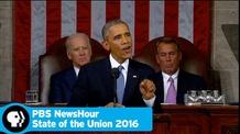 Video thumbnail: PBS NewsHour State of the Union 2016