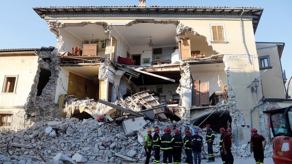 Italy marks national day of mourning after quake image