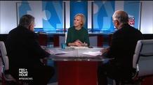 Video thumbnail: PBS NewsHour Shields and Brooks on Trump’s unprecedented transition