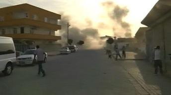 Turkey Shells Military Targets Inside Syria