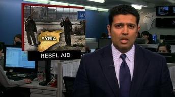 News Wrap: CIA Secretly Aiding Syrian Rebels image