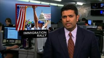 News Wrap: Rallies Call on Congress to Reform Immigration image