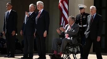 Living Presidents Gather to Dedicate George W. Bush Library image
