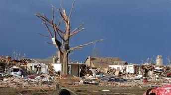 Okla. Town Confronts Reality of Rebuilding After Tornado image