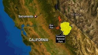 Yosemite Blaze May Threaten San Francisco Water, Power image