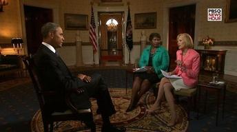 Exclusive PBS NewsHour Interview with President Obama image