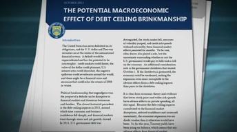 Defaulting on U.S bond obligations could cause crisis image